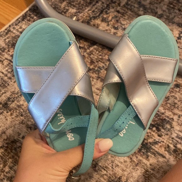 Oomphies Bloom Toddler Girl Sandals - Picture 2 of 3
